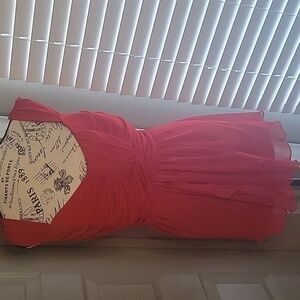 Torrid Vibrant Red Glitter Tank